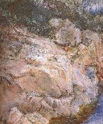 John Ruskin,HRWS In the Pass of Killiecrankie (mk46) oil on canvas